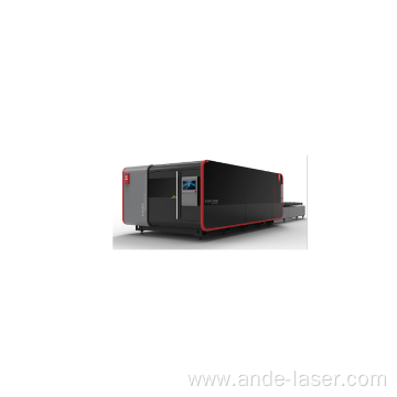 Full protective cover fiber laser cutting machine